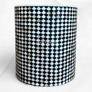 Drop MOP Inlay Stool Black 1
