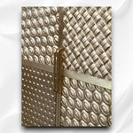 Elio Brass Embossed Cupboard 2