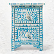 Buy Bone Inlay Bedside Table Online
