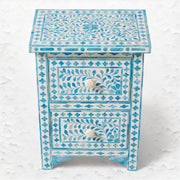 Online Bone Inlay Bedside Table 