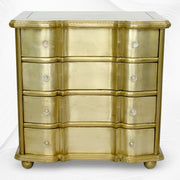 Estelle Brass Chest of 4 Drawers 1