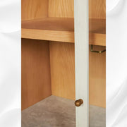 Fern Single Drawer Bar Cabinet White 6