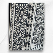 Floral Bone Embossed Window Frame 4