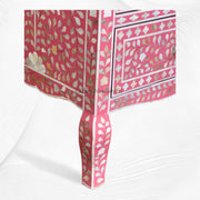 Grace Mother of Pearl Inlay 4 Drawer Dresser Pink 4