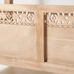 Handcarved Ezana Canopy Daybed Natural 7