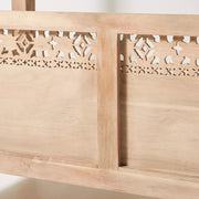 Handcarved Ezana Canopy Daybed Natural 7