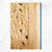 Handcarved Lombok Bed Natural 7