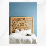 Handcarved Lombok Bed Natural 8