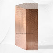 Hexagonal Copper Side Table 3