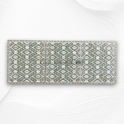 Ikat Design MOP Inlay TV Unit Wall Mounted Pepper Leaf 6