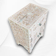 MOP 1 Drawer 2 Door Bedside Table Light Pink 2