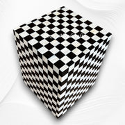 MOP Inlay Checkerboard Bedside Black 1