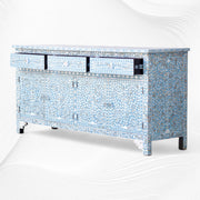 Lillian MOP Inlay Sideboard Turquoise