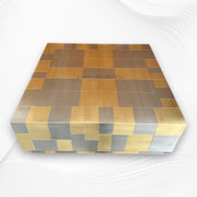 Magpie Metal And Brass Square Center Table 3