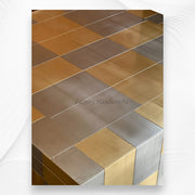 Magpie Metal And Brass Square Center Table 5