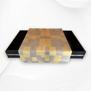Magpie Metal And Brass Square Center Table 6