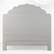 Maharaja Bone Inlay Bed Grey