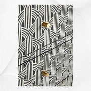 Midtown Bone Inlay Buffet 3 Drawer 2 Door Black 3