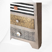 Mixie 3 Drawer Bedside 4
