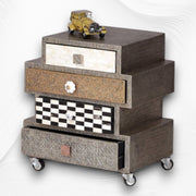 Mixie 4 Drawer Side Table 2