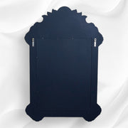 Black Mother Of Pearl Inlaid Parrot Mirror 3