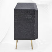 Music 3 Drawer Brass Chest 4