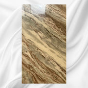 Myra Fantasy Brown Marble Dining Table 8 Seater