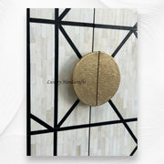 Nola Full Bone Inlay Bar Cabinet 5