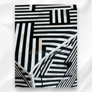 Optical Estelle Bone Inlay 2 Drawer Chest Black 4