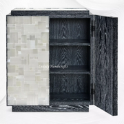 Plexus Cerused Oak Selenite Cabinet