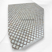 Quatrefoil Mother Of Pearl Inlay Coffee Table Brass Milk Chocolate 3