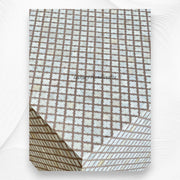 Quatrefoil Mother Of Pearl Inlay Coffee Table Brass Milk Chocolate 6