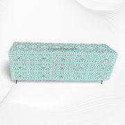 Resin Inlay Moroccan 9 Drawer Chest Green TOTALLY VEGAN 5