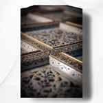 Sophie Hand Painted Bone Inlay 6 Seater Dining Table Set 3