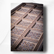 Sophie Hand Painted Bone Inlay 6 Seater Dining Table Set 5