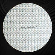 Targua Bone Inlay Coffee Table Teal Green 3