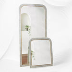 Waterfall Bone Inlay Floor Mirror Grey 4