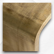 Waterfall Antique Brass Coffee Table 2