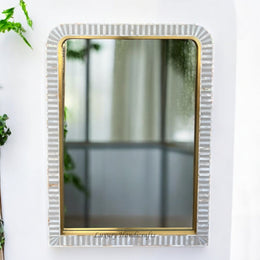 Waterfall MOP Inlay Mirror Grey 1