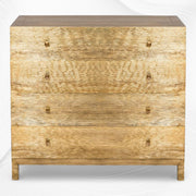 Wave Brass Chest Of 4 Drawers 1