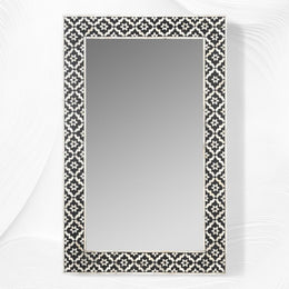 Arctic Bone Inlay Mirror Black