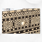 Bindiya Bone Inlay Cest of 3 Drawers Black