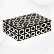 Geometric Bone Inlay Box Light Pink