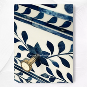 Blue Ella Colored Bone Inlay Console Table