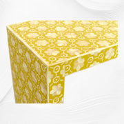 Bone Console Flower Design Yellow