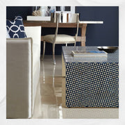 Bone Inlay Coffee Table Checks Design