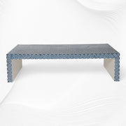 Bone Inlay Coffee Table Checks Design