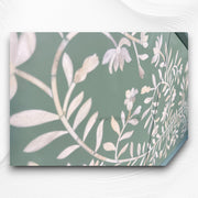 Bone Flower Media Console Sage Green 5