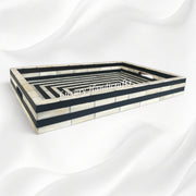 wood inlay tray