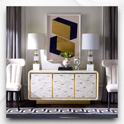 Casablanca Bone Inlay Credenza 1